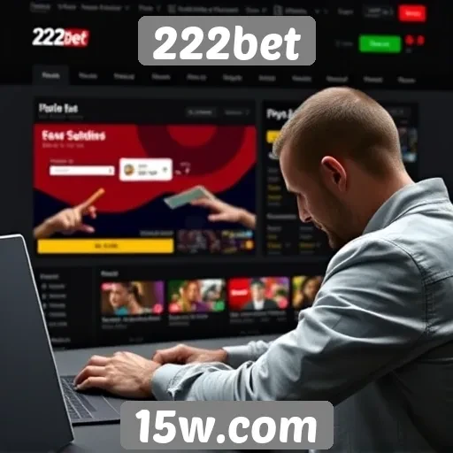 Avaliação da experiência do usuário no 222bet